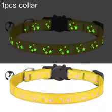 collier de chat luminescent