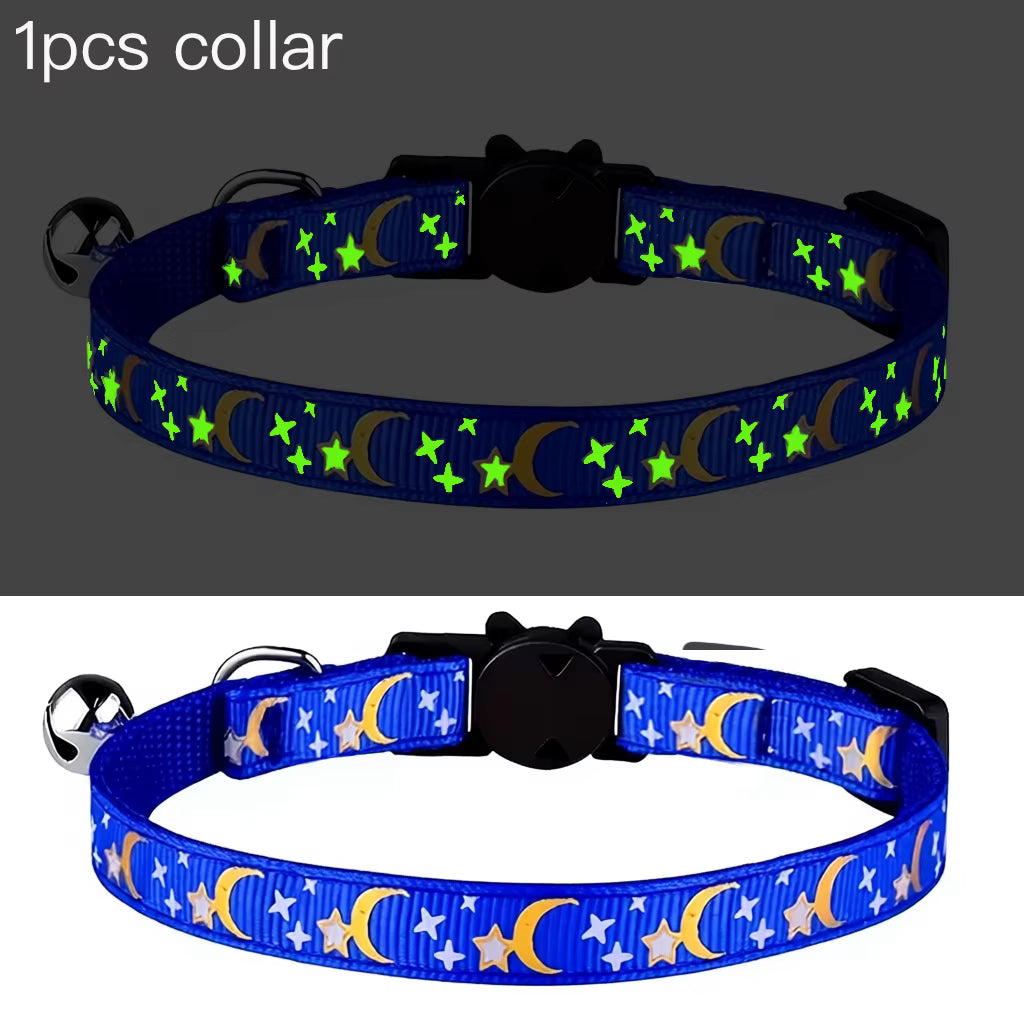 collier de chat luminescent